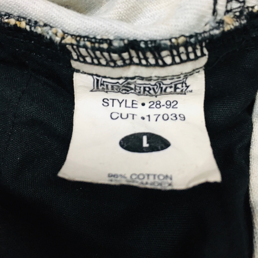 LIP SERVICE Vintage 90’s Leopard Print Punk 80’s Hair Metal Jeans~RARE FIND - Picture 6 of 16